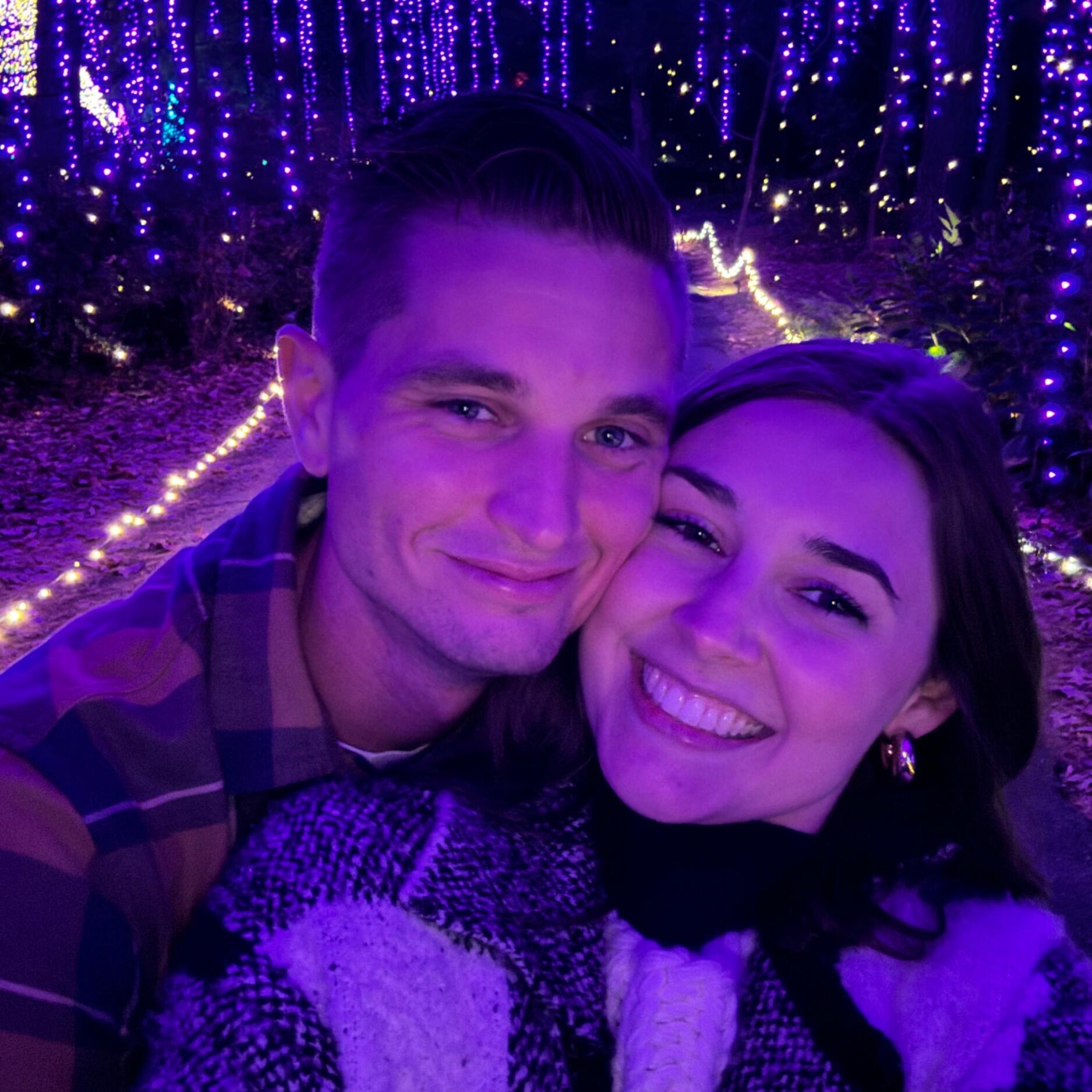 Taking it back to the Botanical Garden lights almost a year later!