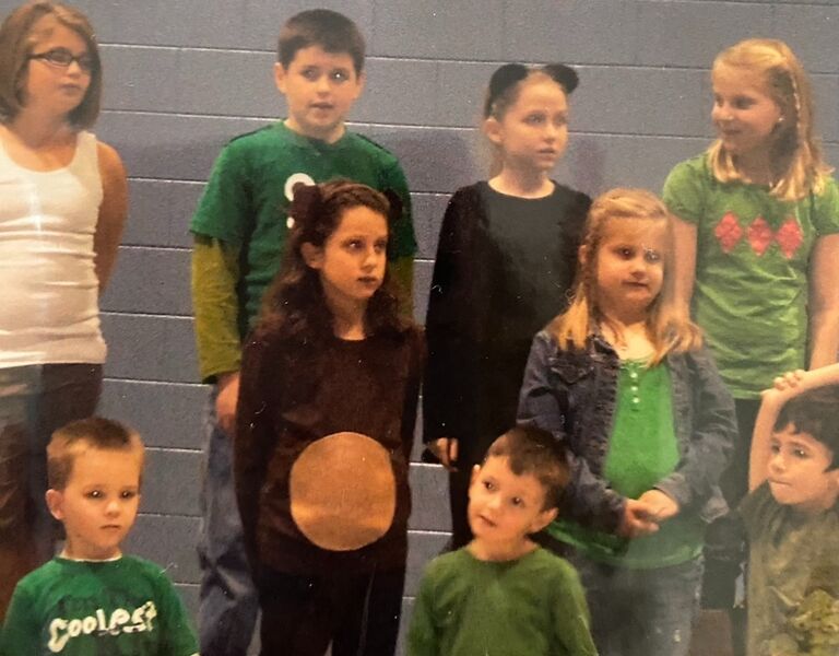 Where it all began... at Oak Hill Elementary in the 3rd grade (sometime in 2010)