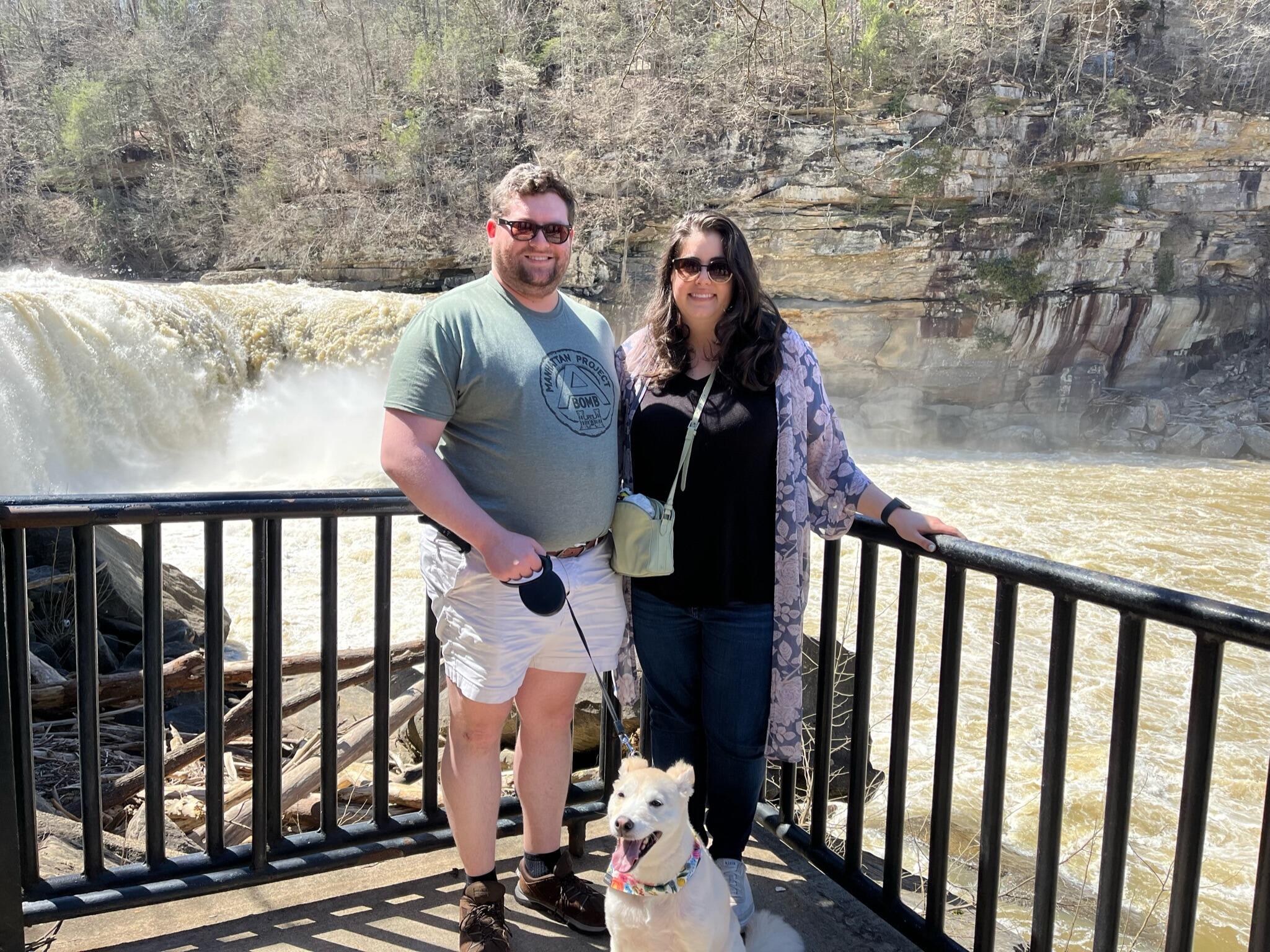 Our trip to Cumberland Falls!