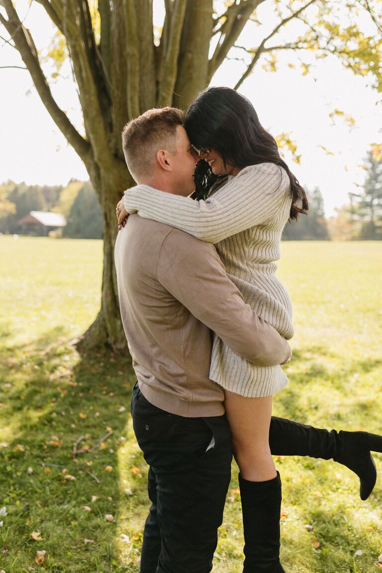 Fall pictures exactly one year out from our wedding day!