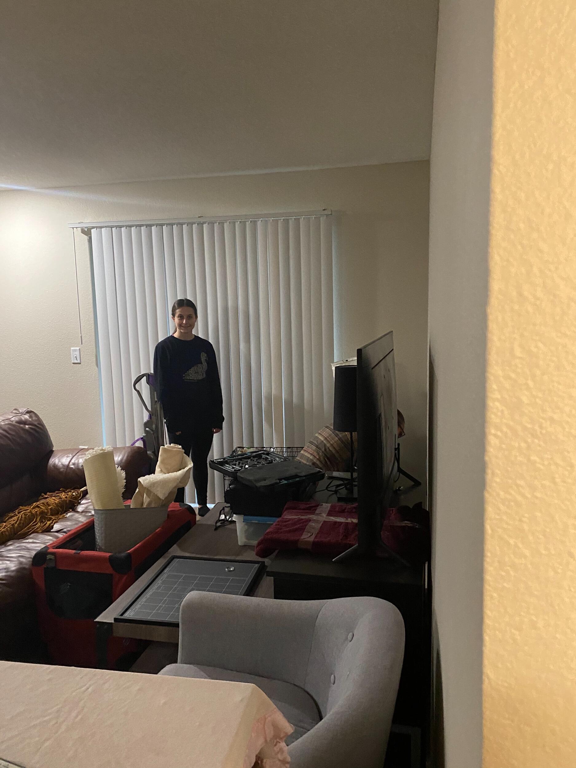 Move-in day for our first appt!