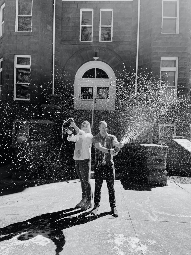 Hard work paid off in the spring of 2021 when both Carly and Brandon graduated with their Bachelor's degrees! They both got jobs in Phoenix, Carly decided to move back home and Brandon got his own place in Tempe. He was about to experience his first summer in Phoenix..... yikes!