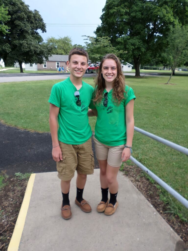 They became such good friends they went to Hartman Center Summer Camp together each summer for 5 years.