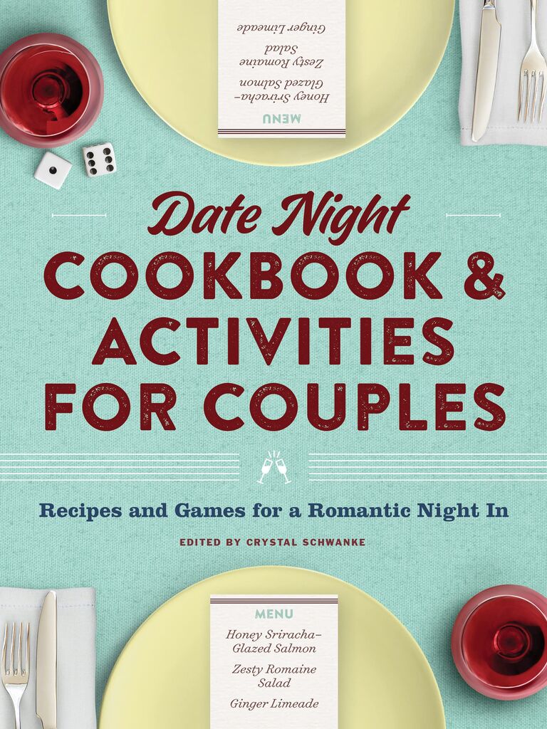 Book of date night activities and recipes for couples