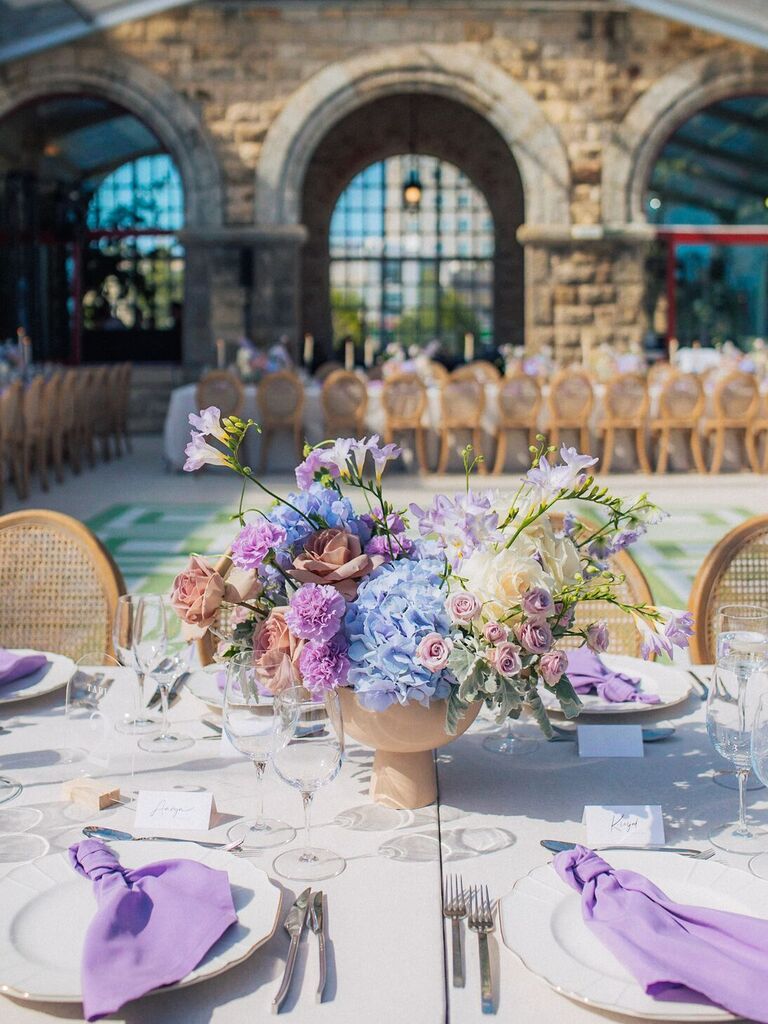 Purple florals
