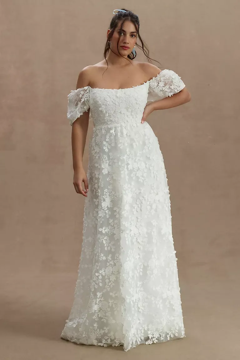 Our Cottagecore Wedding Dresses & Bridal Accessories For Under $1,200