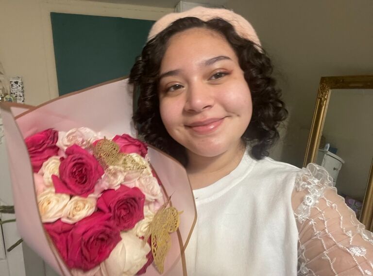 Our one year anniversary. Matt wasn't able to make it on the day of, but we were able to celebrate the following weekend. 8 months into the long distance part of their relationship, this anniversary was triumph in the face of people that didn't think it was going to work. 