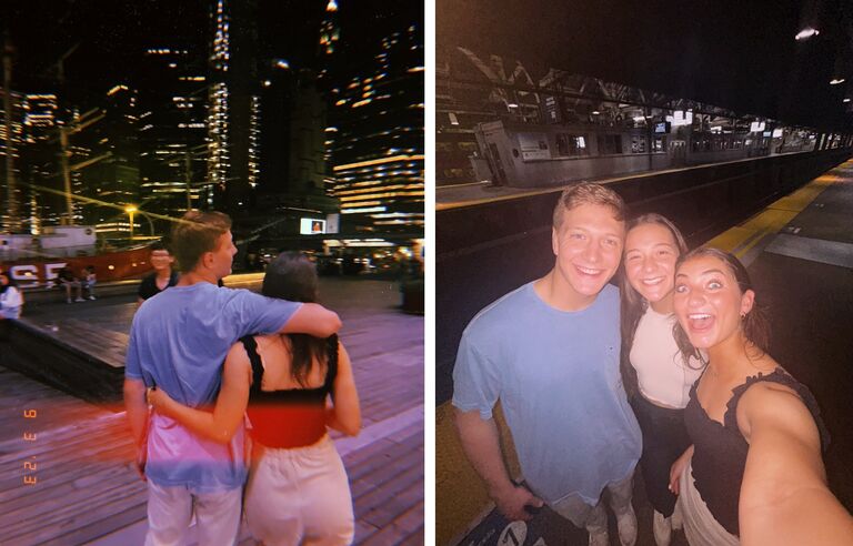 Over Labor Day weekend, Mark and Katie enjoyed showing Teresa around the city for the first time her plebe year! 