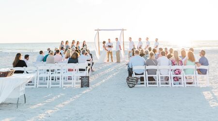 Tradewinds Island Resort Beach Wedding - A Chair Affair, Inc.