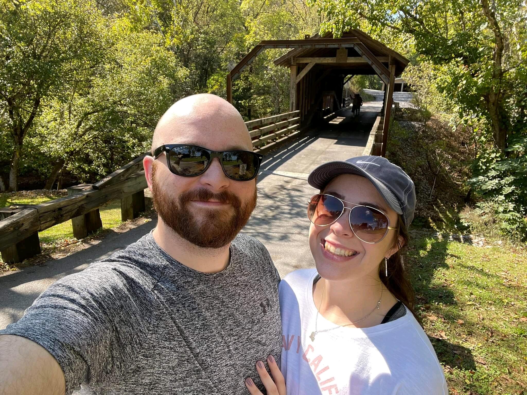 Covered bridge in Sevierville, TN 🍂