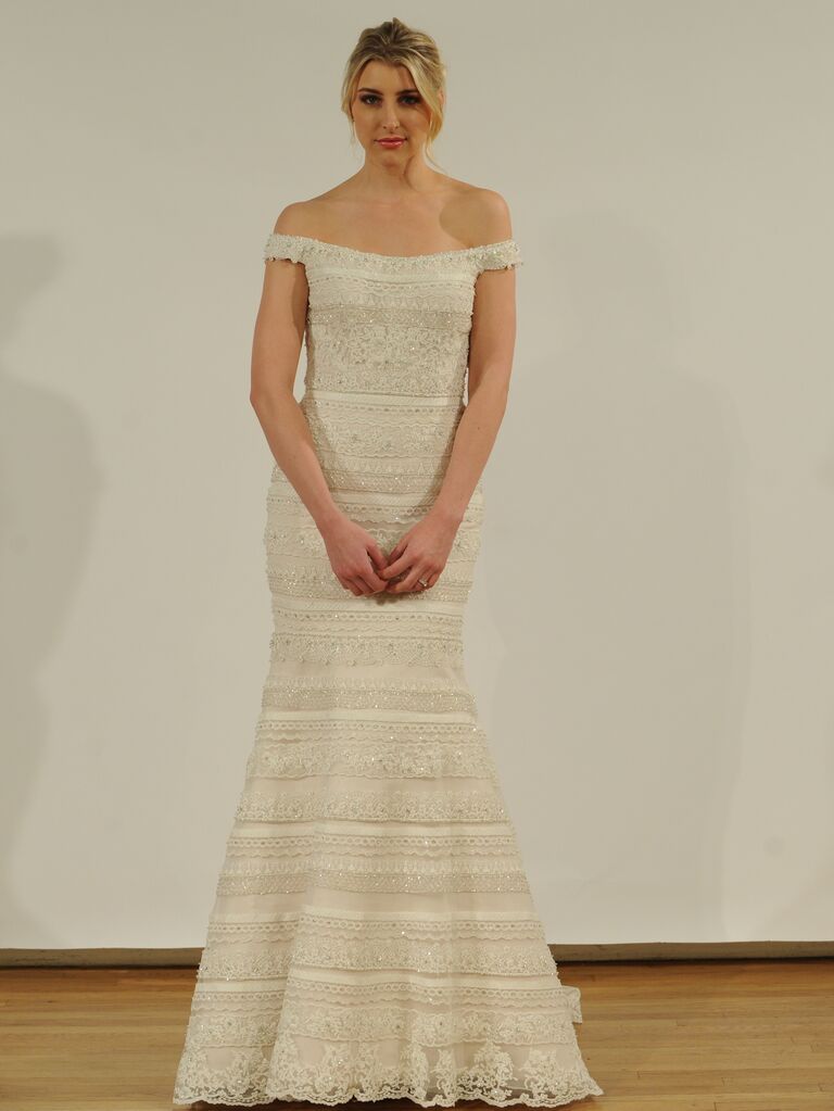 Val Stefani Fall Wedding Dresses: Bridal Fashion Week Photos
