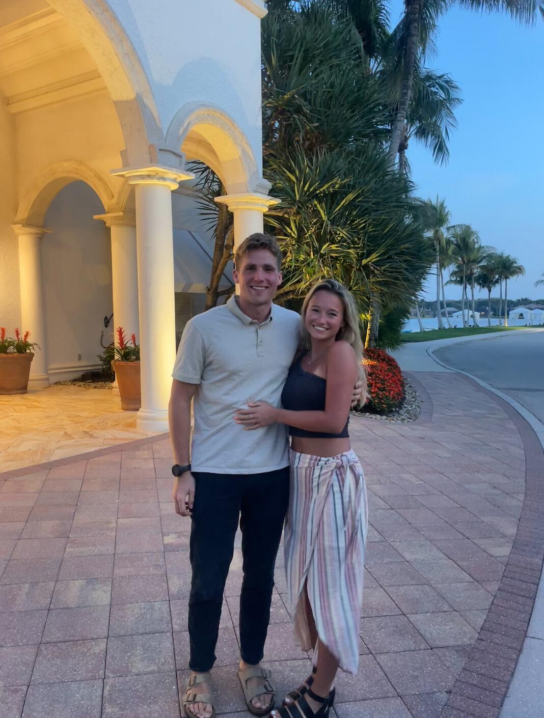 Spent time with the parents in Florida and got a little break from school :)