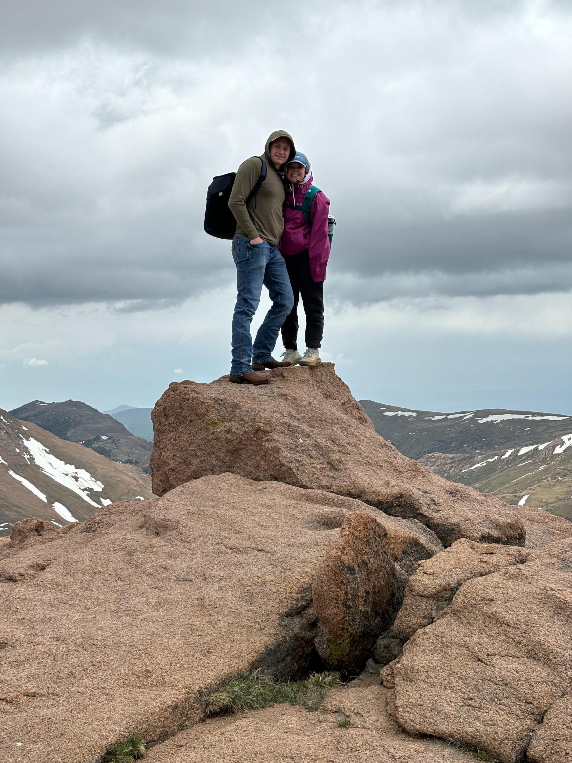 Sightseeing in Colorado! Pikes peak was beautiful.