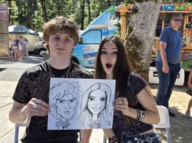Adam's Toon Ups Caricature Portraits - Caricaturist - Salem, OR - Hero Gallery 2