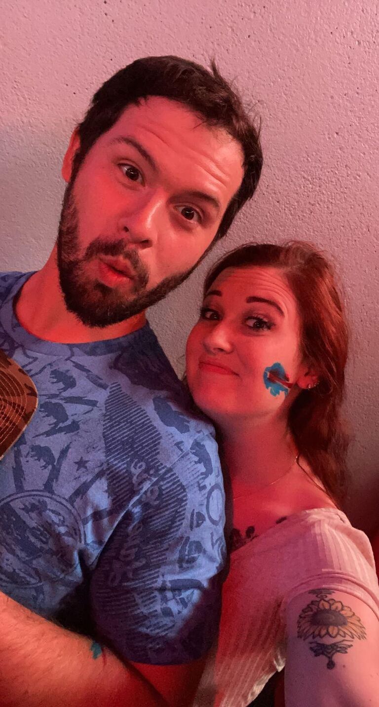 Bandits Game and the first photo of the bride and groom