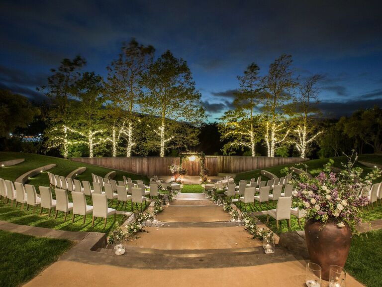Wedding venue in Napa, California.