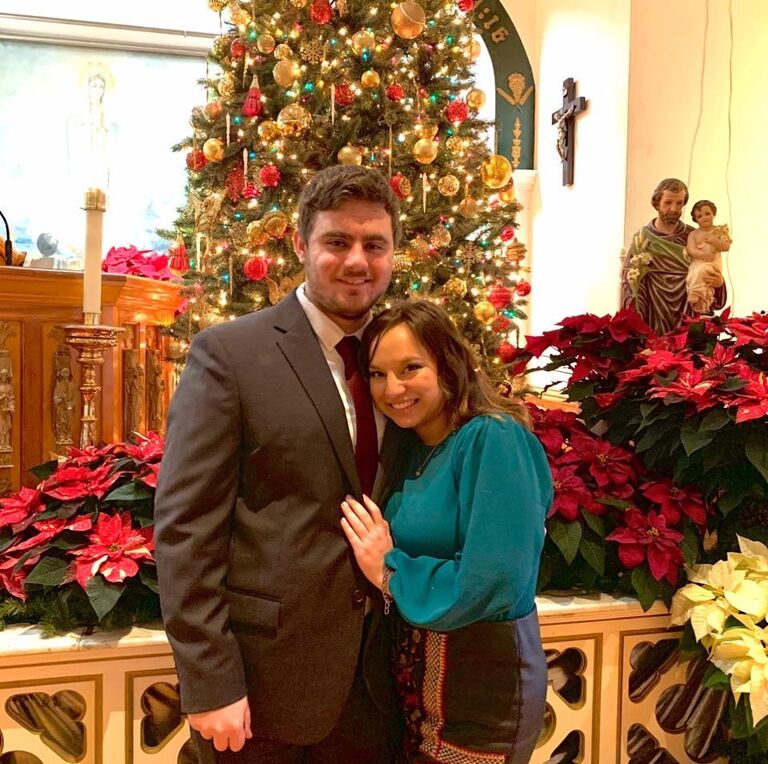 We have spent many many holidays together, but this one is truly special, as it marked the first Christmas we would spend together. 