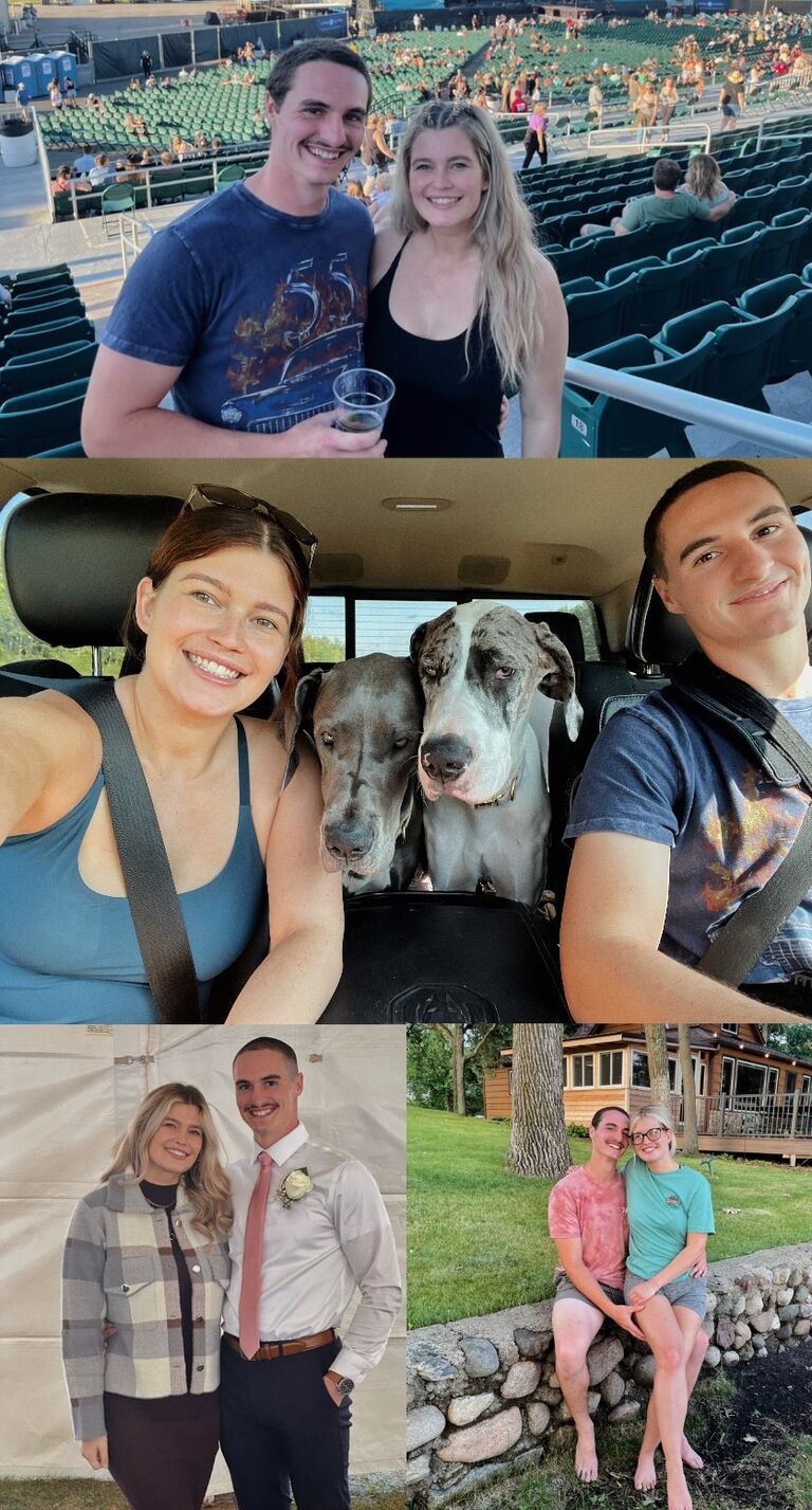 We spent 2023 trying to fill as many fun things into the gaps of our tight work schedules. We attended church, sports games, concerts, cabins, & went hiking with the girls. Spending as much time as we could together outside under the sun. 