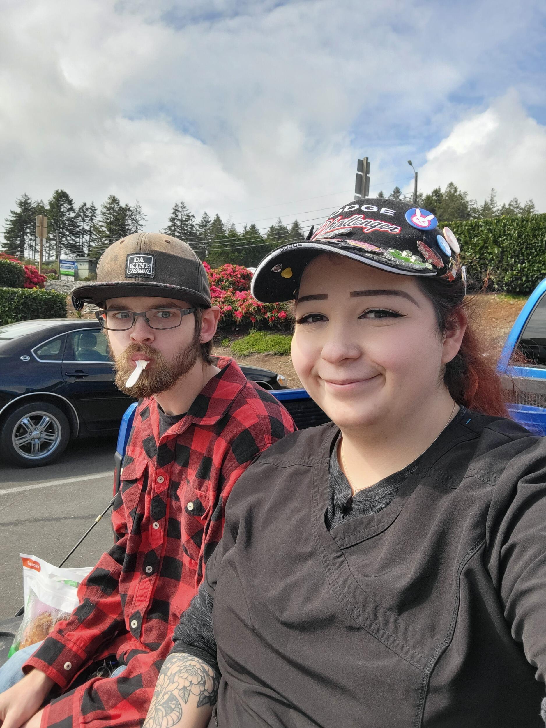 That one time when he visited me for lunch just to eat a whole rotisserie chicken in the parking lot.  