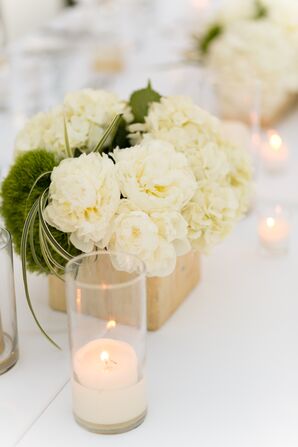 Peony Wedding Centerpieces