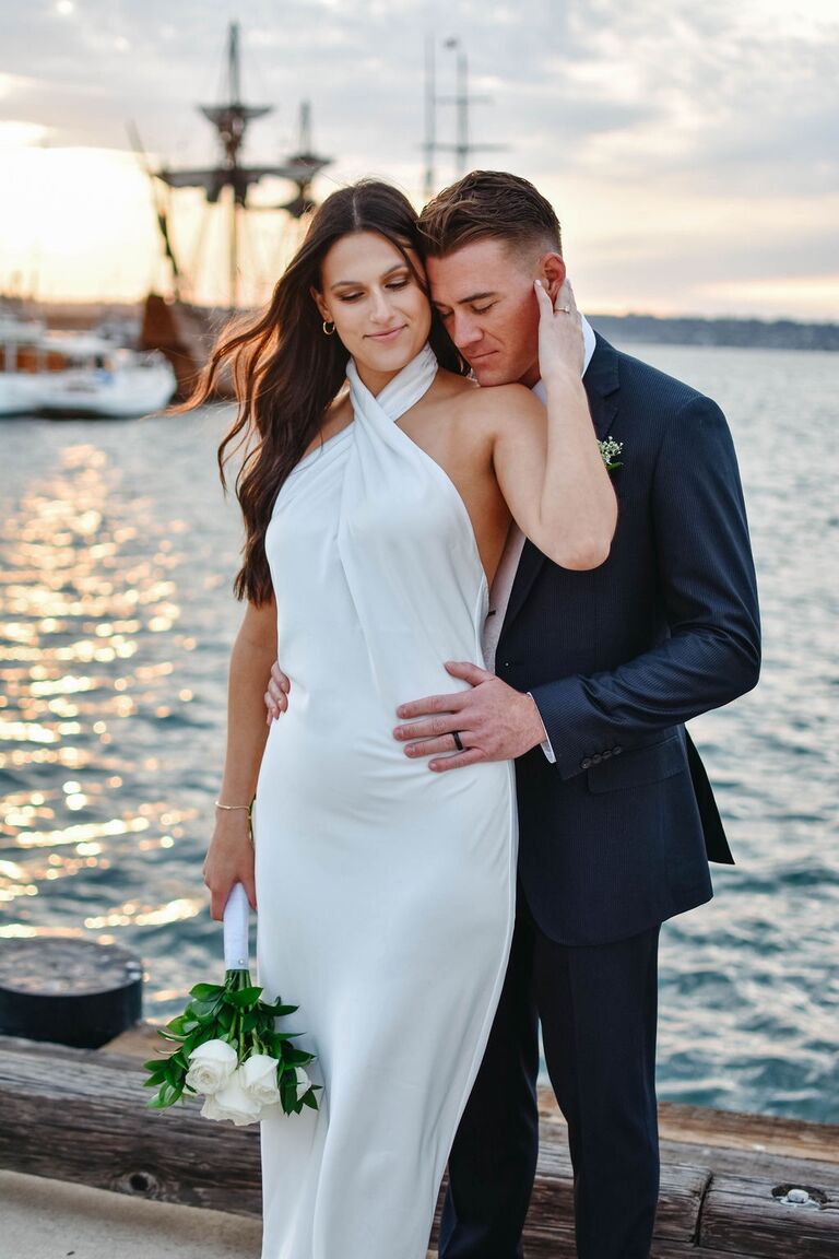 Stephanie and Dylan got married at the courthouse in Downtown San Diego.