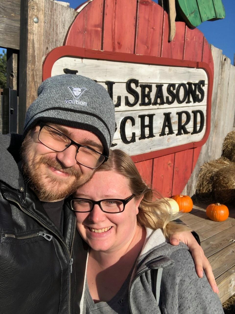 Our first Halloween together! 