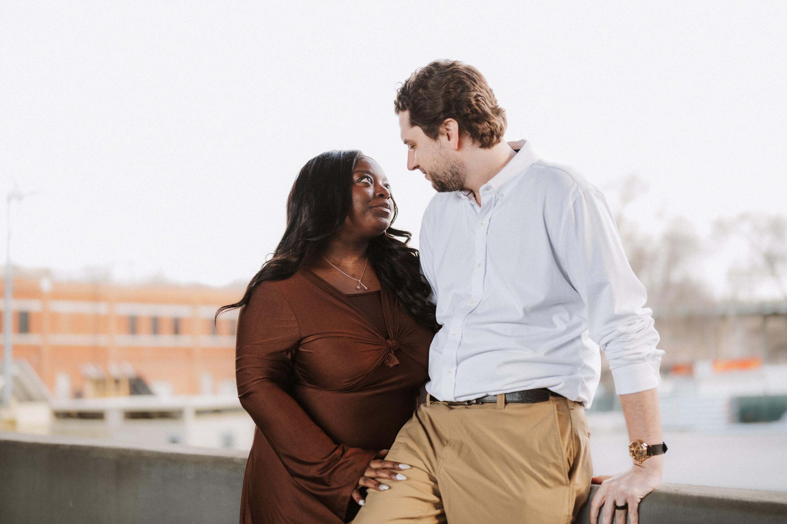 Aliyah and James have their first date.