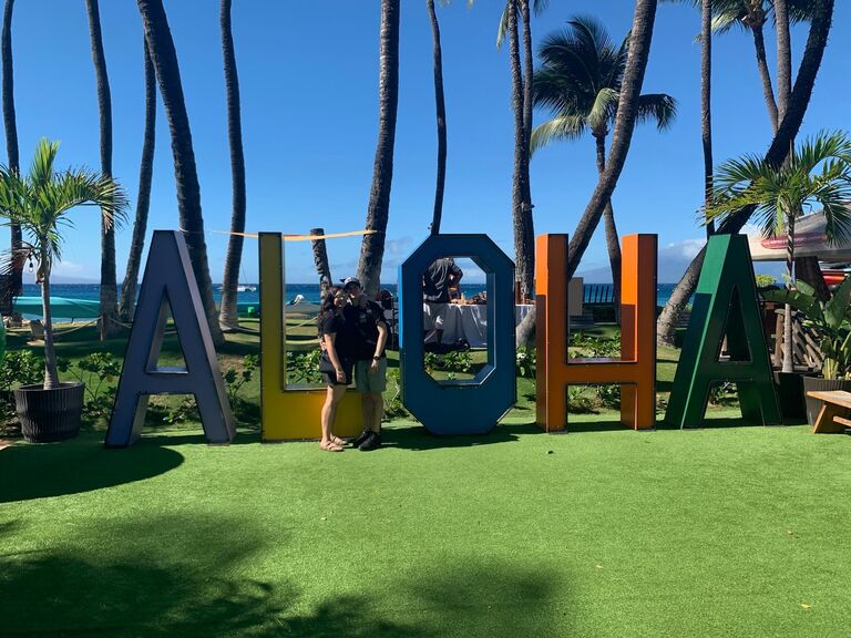 Our first trip together to Maui