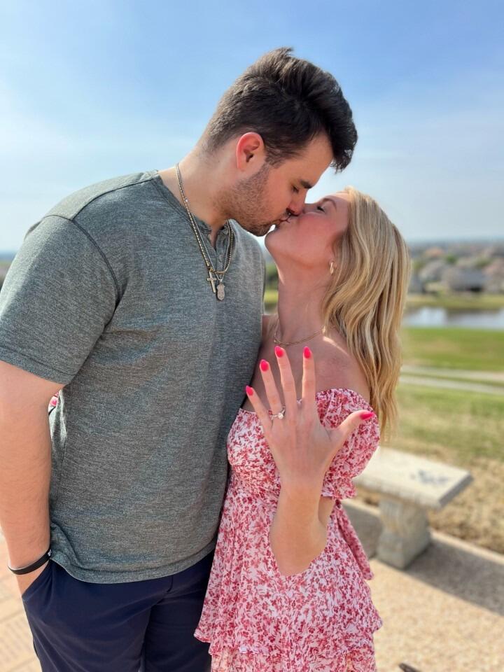 We got engaged!