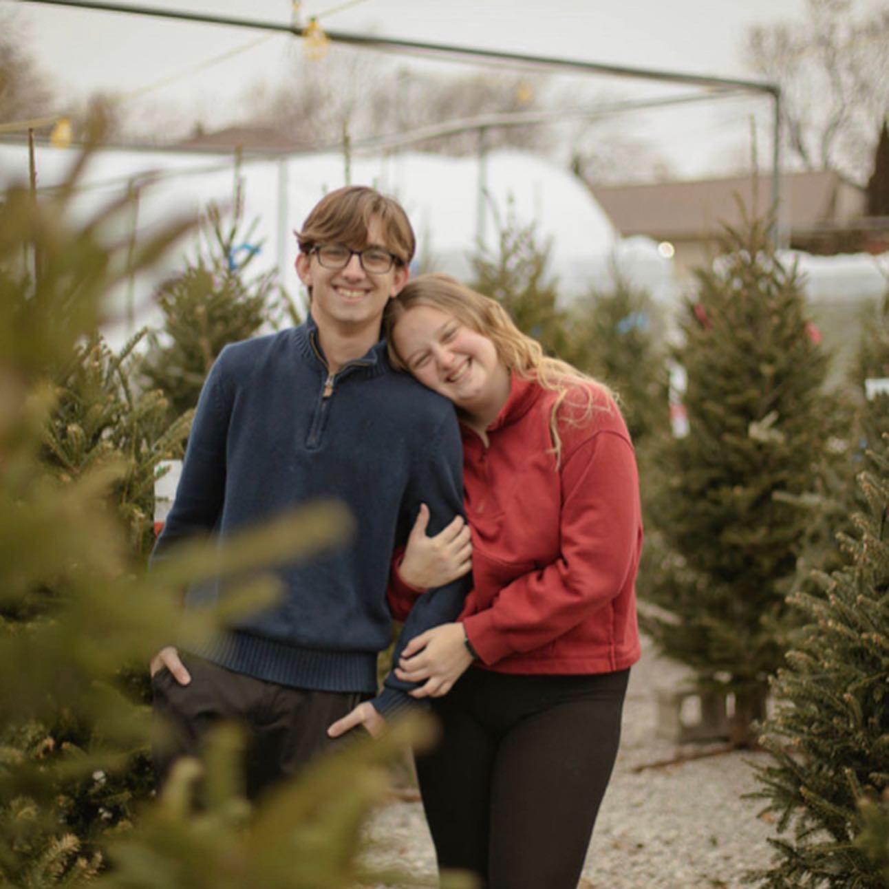 First Christmas together, one of the first times Max was forced to get pictures taken together professionally. Thanks Jaycee!