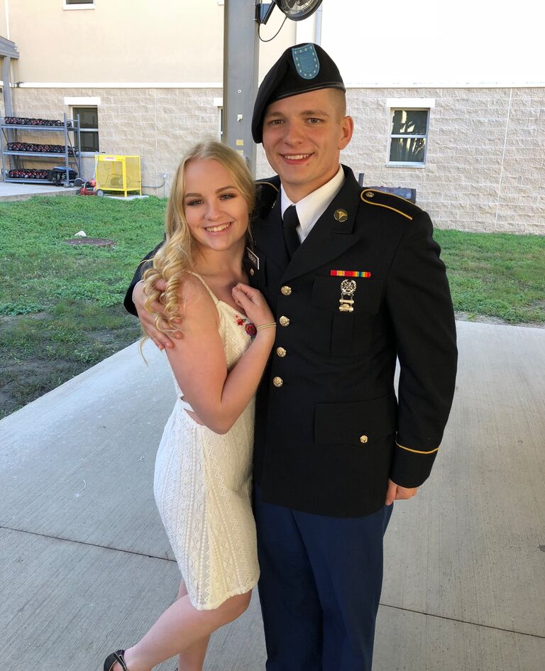 Daniel's AIT Graduation (Graduation From Military Training)