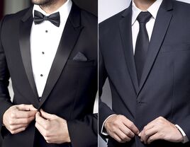 Tuxedo vs suit differences.