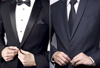 Tuxedo vs suit differences.
