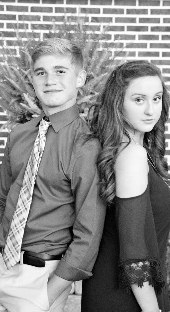 The night Trenton asked Sabrina to be his girlfriend. They were freshman in high school, & went to homecoming with eachother