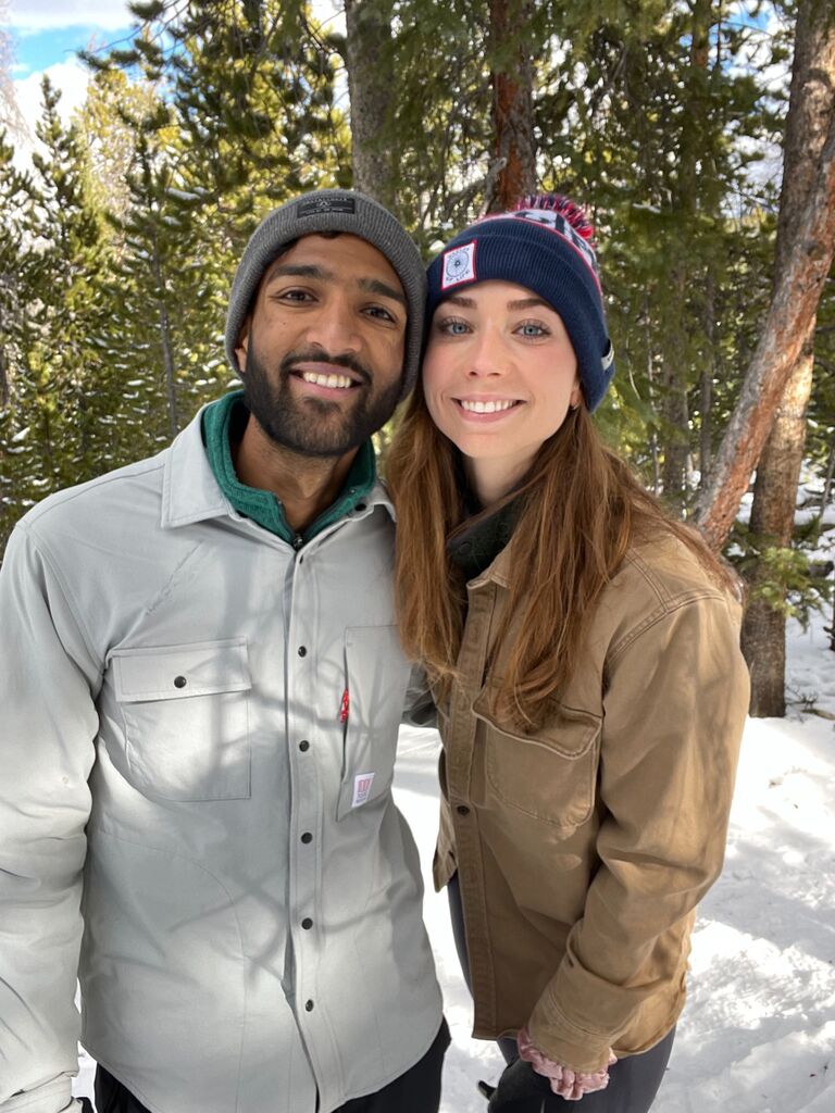 Then, in November, Charlotte returned the favor and visited him in Denver. 
