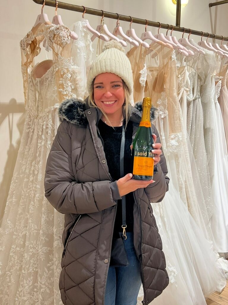 The day I said yes to my dress!
