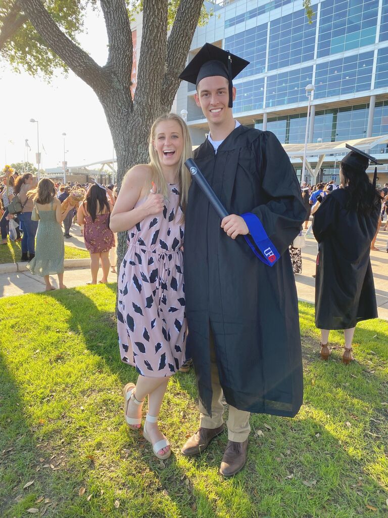 Mark Graduated College