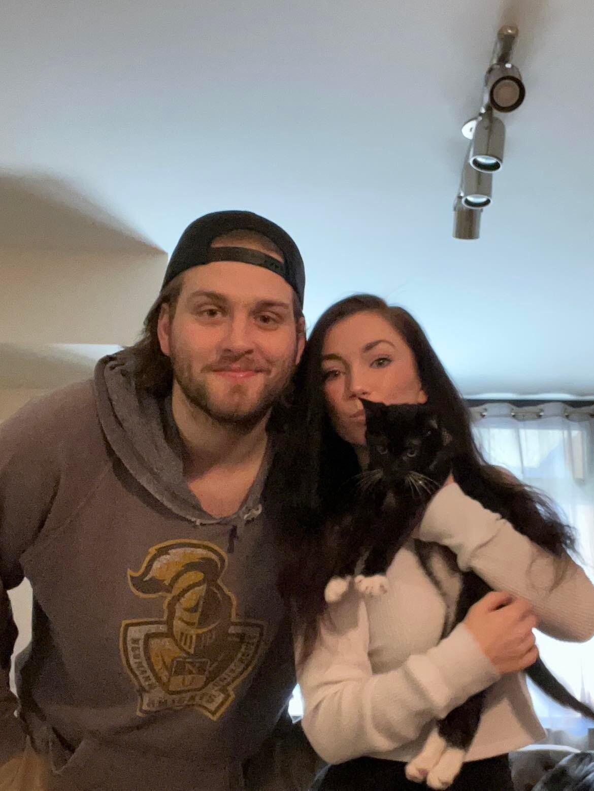 "He started yelling at me when I stopped giving him skritches." Adopted Bean