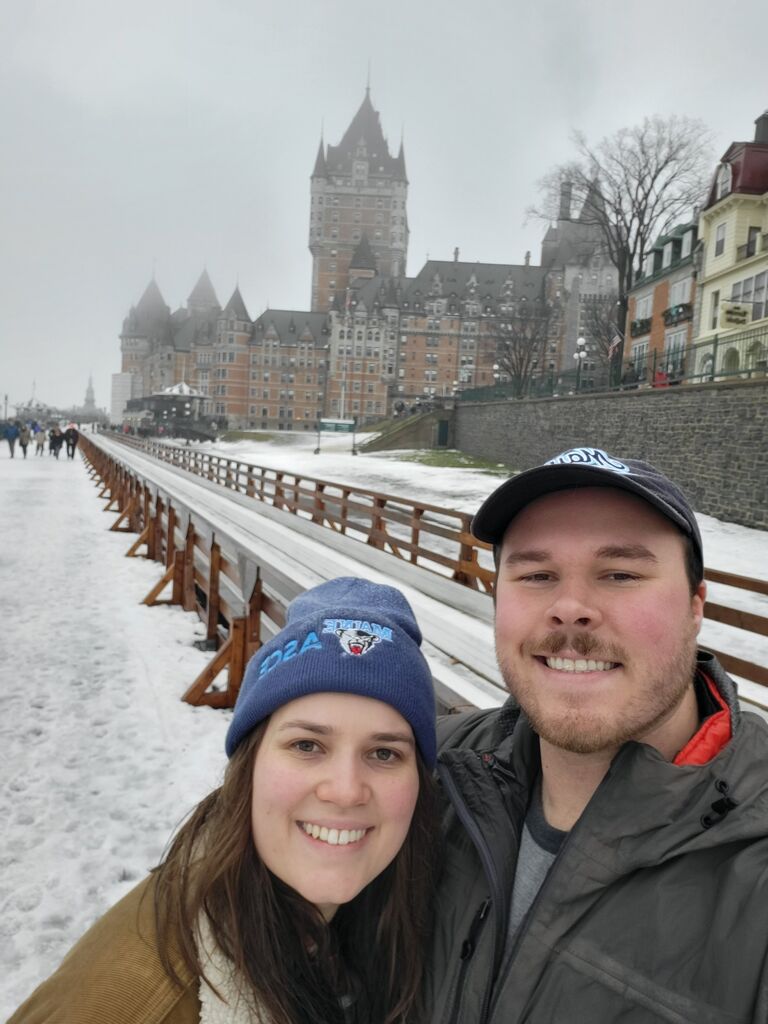 New Years Celebration in Quebec City, Canada