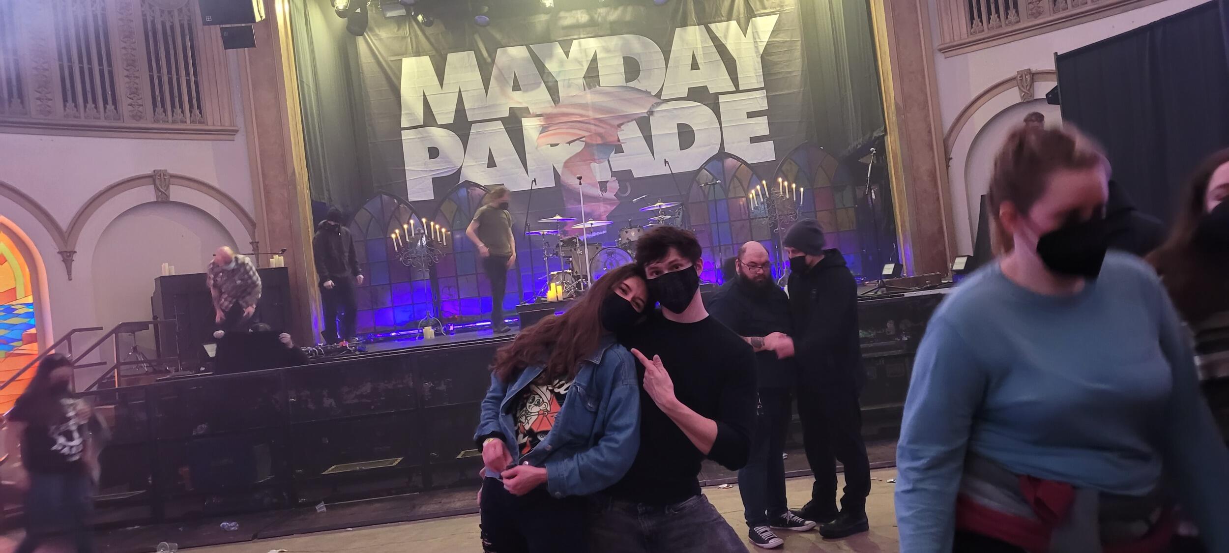 First time seeing Mayday Parade together, as a headliner!
