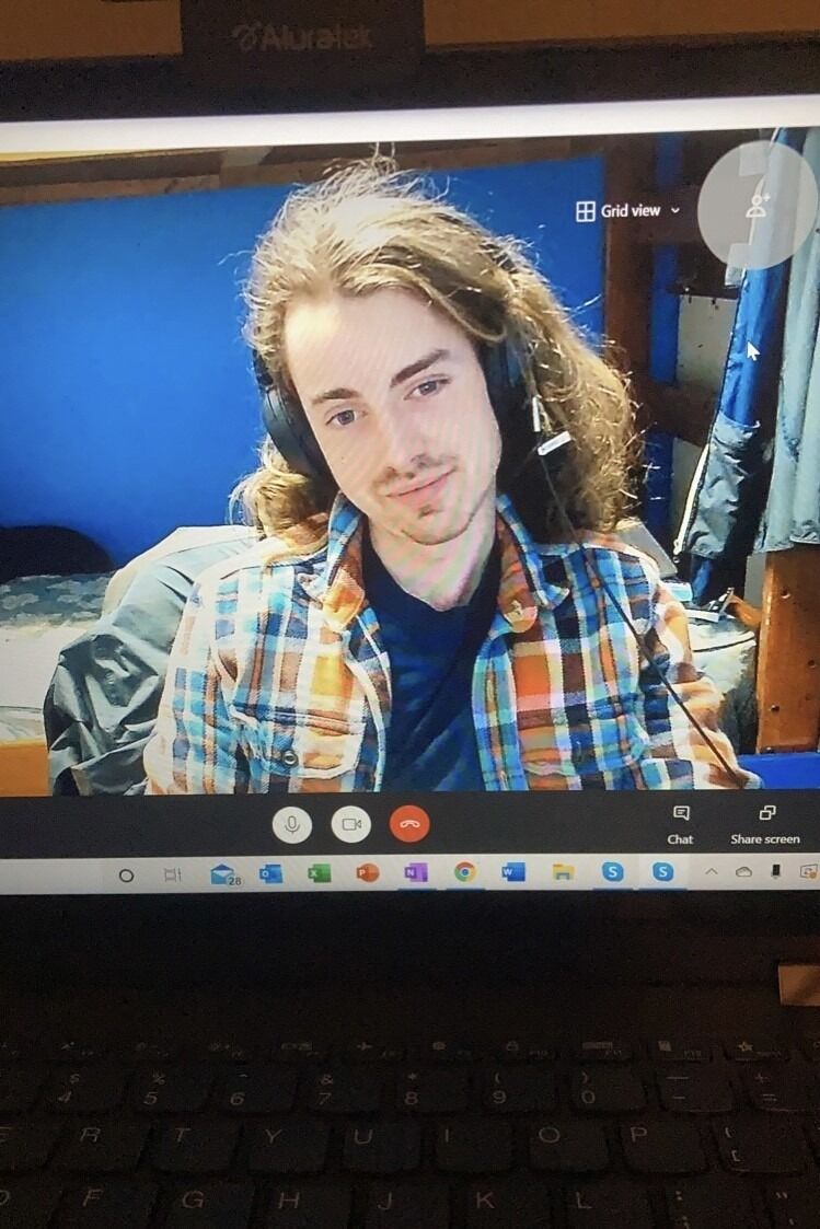 Long distance dinner date.