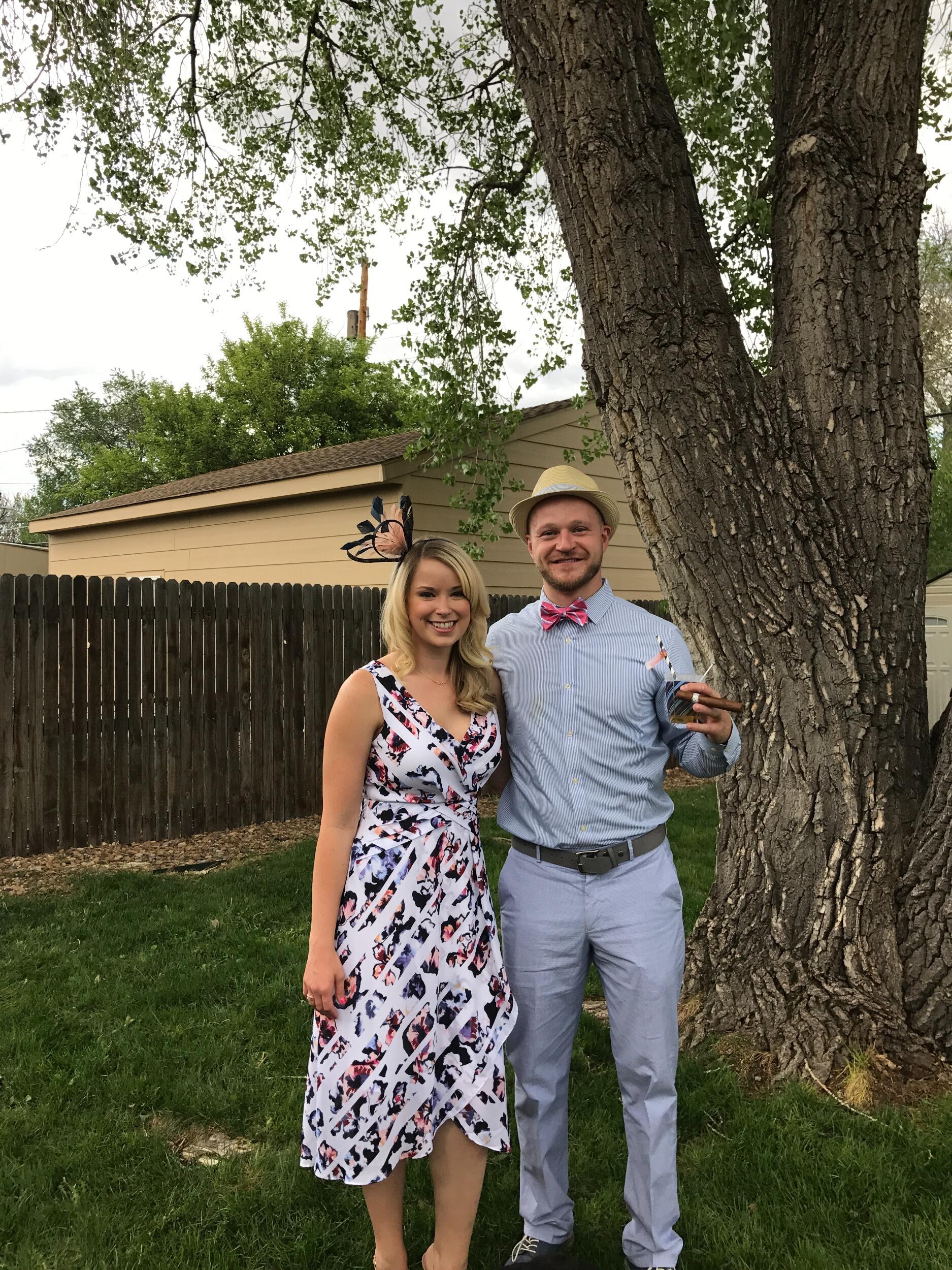 Derby parties are always the best. Mint juleps and horse betting sign us up.  