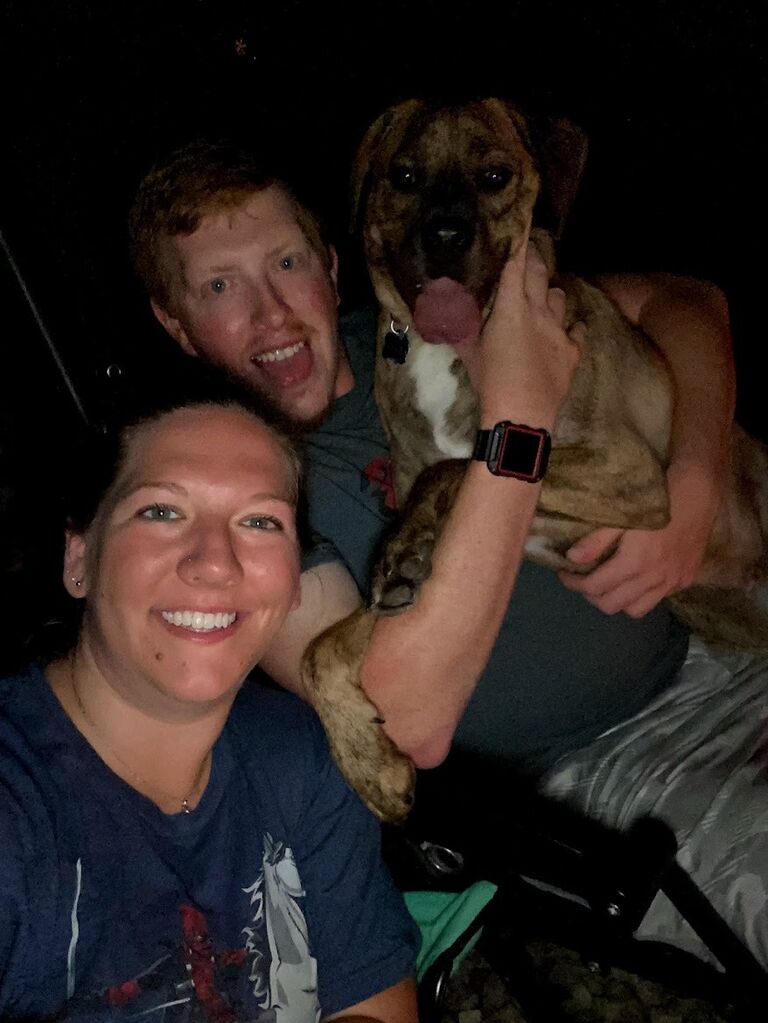 First family picture of the 3 of us