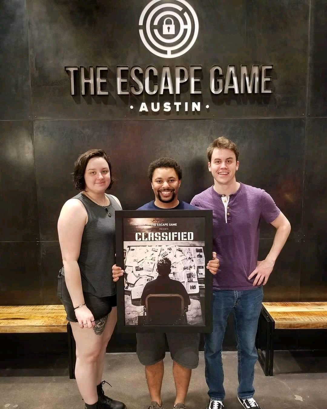 They frequently enjoy escape rooms with their friends