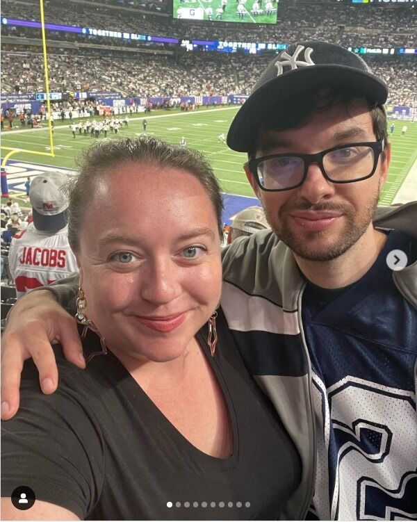 At the Cowboys/Giants football game
