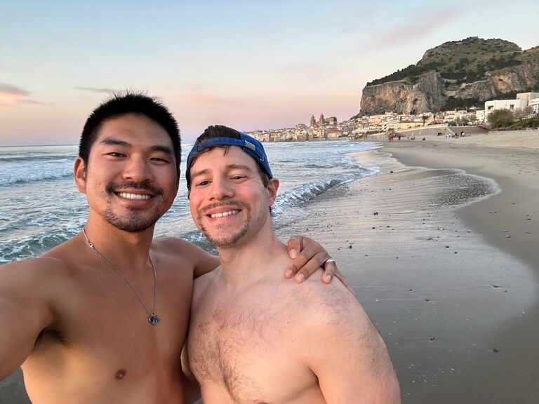 “Clear blue water. High tide came and brought you in.
And I could go on and on, on and on. And I will” - Searching for wedding venues in Italy