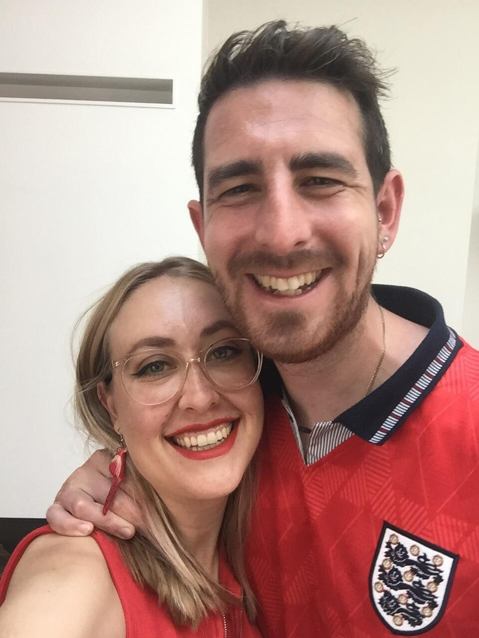 Cheering for England's lionesses! 