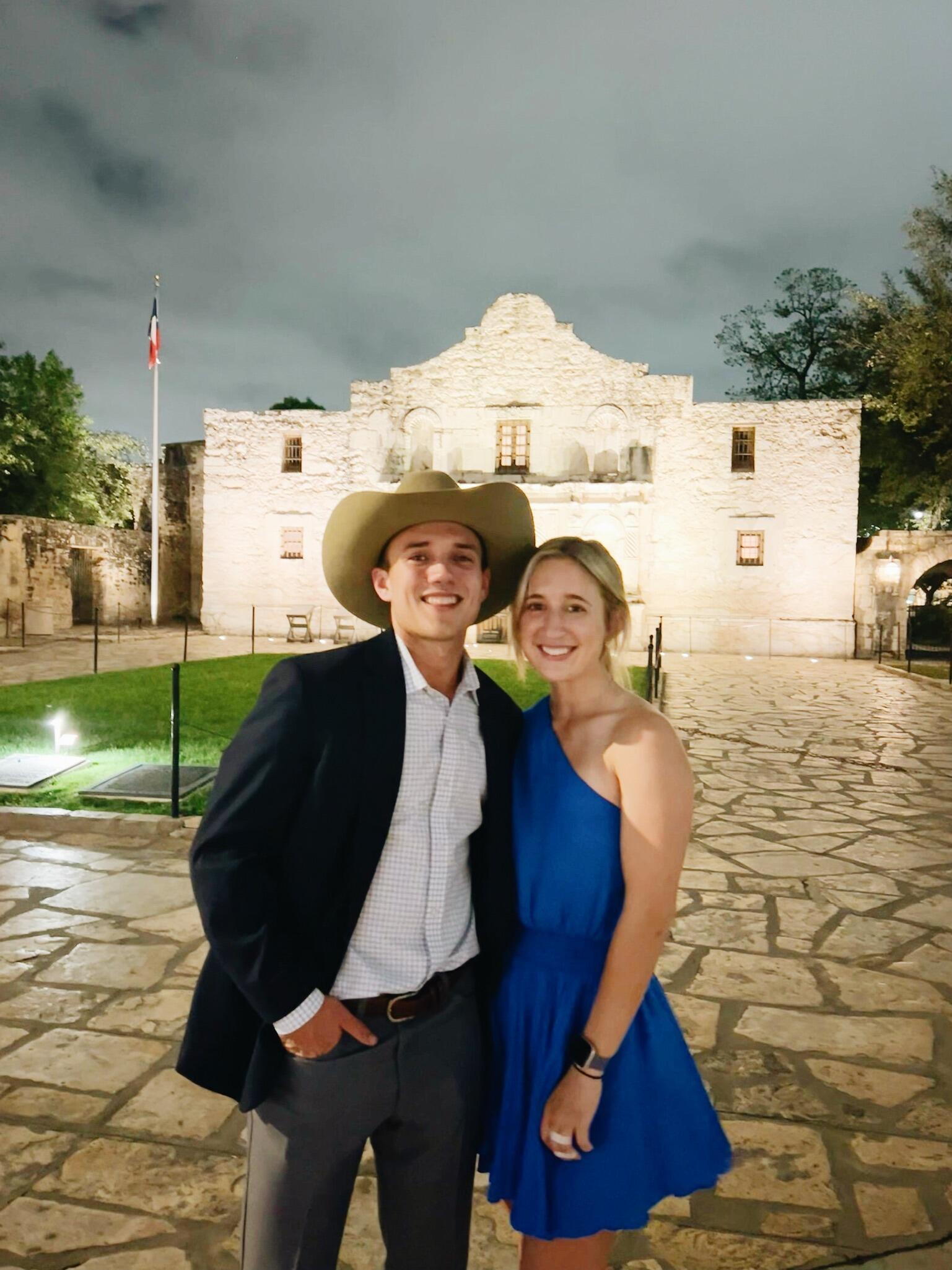 Date event number two. This time, it was in Meredith's hometown of San Antonio.