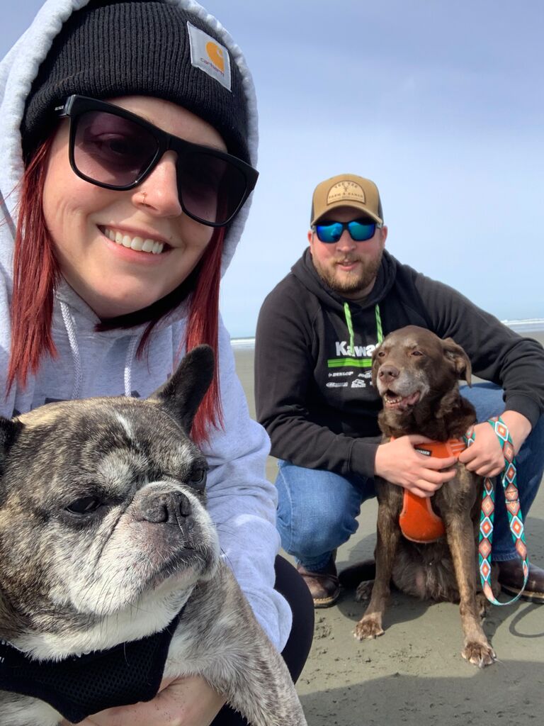 Our first camping trip at Greyland beach
