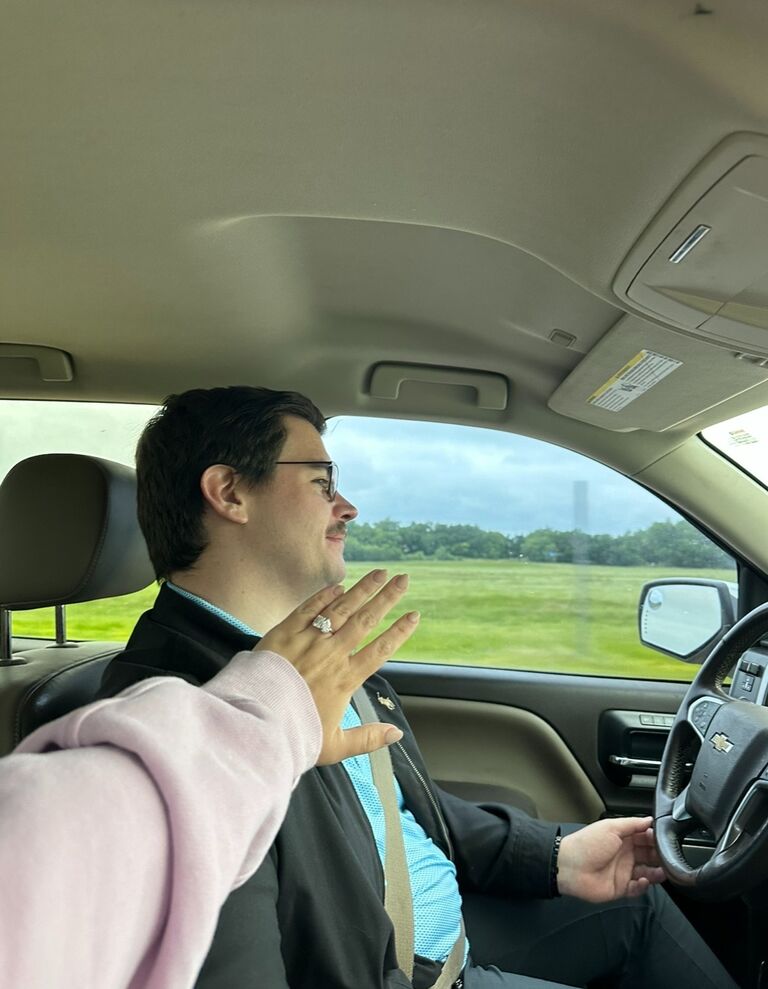 WE GOT ENGAGED!!!!!